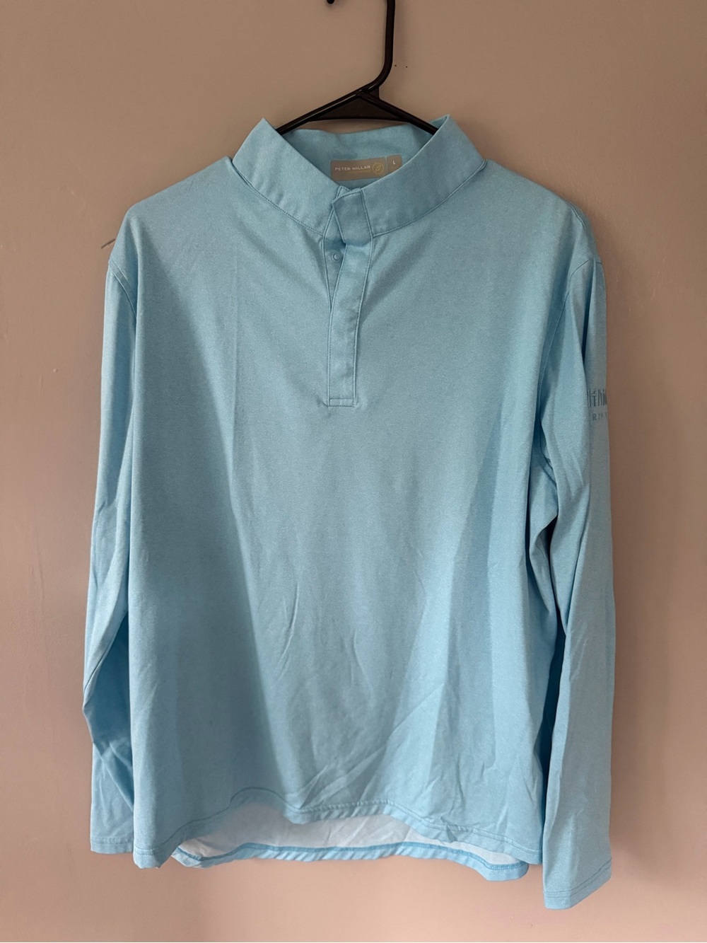 Peter Millar Light Blue Long-Sleeve